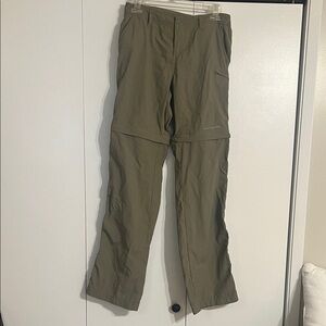 Women’s Convertible Outdoor Pants - Tan/Green